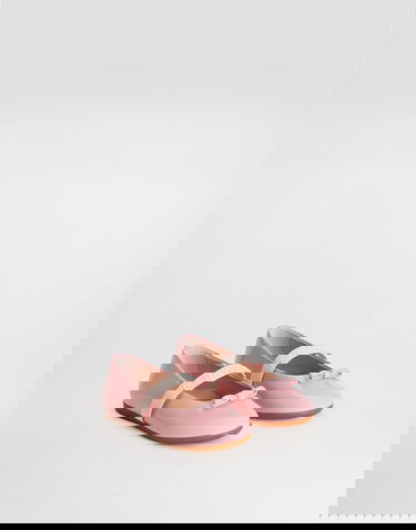 Tenisky a topánky Dolce & Gabbana Dolce & Gabbana Patent Leather Ballet Flats For First Steps (19-26) Ružová | D20093A483180416, 1