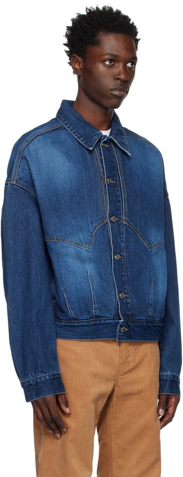Bunda We11done Loose Denim Jacket Modrá | WD-DJ3-22-303-U-NV, 1