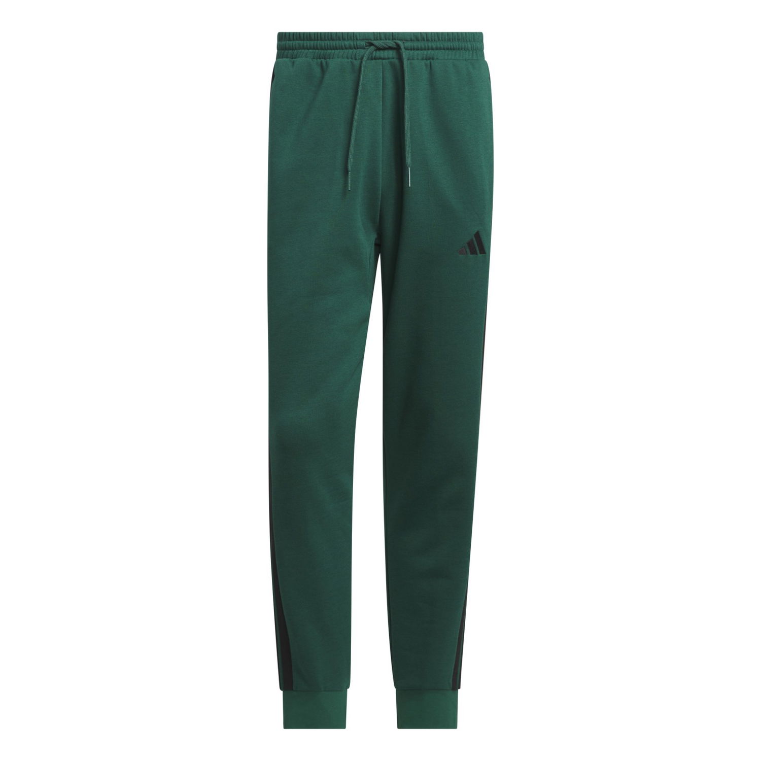 Tepláky adidas Performance 3-Stripes Fleece Track Pants Zelené | JD1860, 0