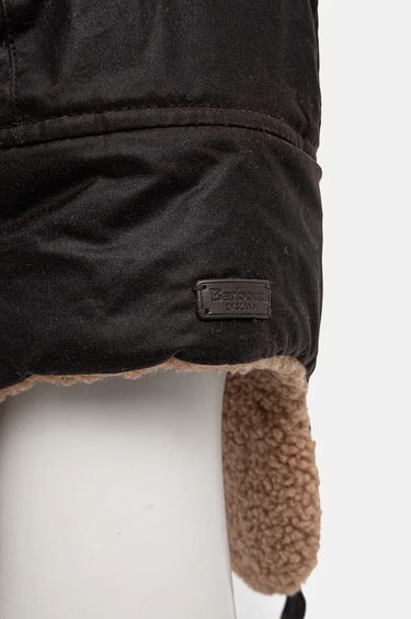 Klobúk Barbour Waxed Cotton Trapper Hat Hnedá | MHA0710, 3