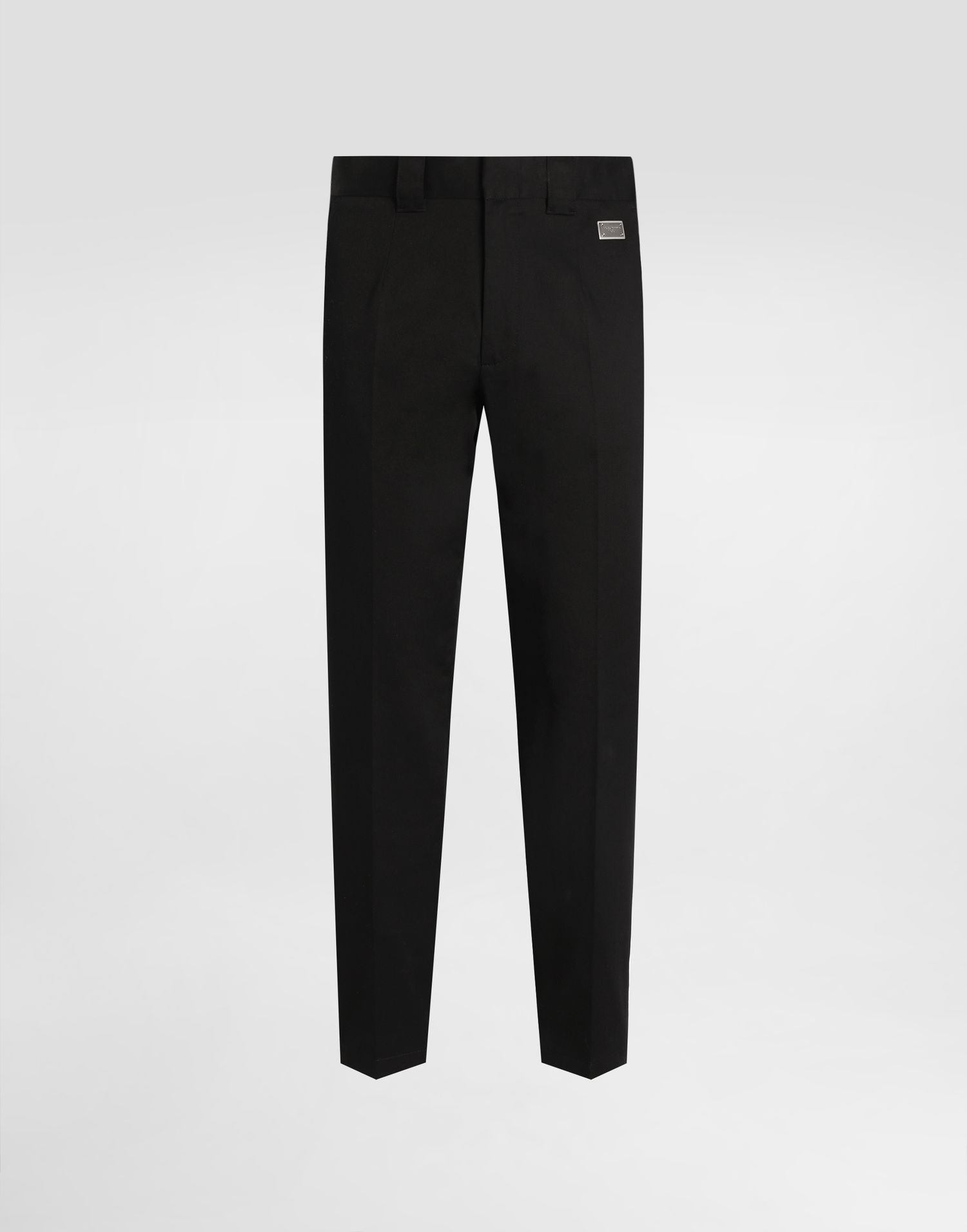 Nohavice Dolce & Gabbana Dolce & Gabbana Tailored Cotton Pants Čierna | GP0K3TFUFL3N0000, 0