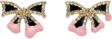 Náušnice Ottolinger Ottolinger Bow Crystal Drop Earrings Ružová | 2225150304, 0