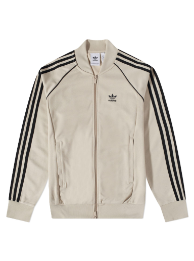 Bomber bunda adidas Originals Superstar Track Top Béžová | IL2495