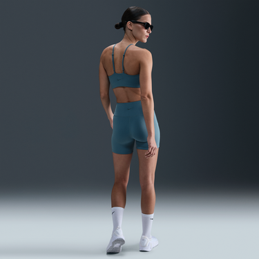 Šortky Nike Nike One High-Waisted 5" Bike Shorts Tyrkysová | HJ3646-006, 4