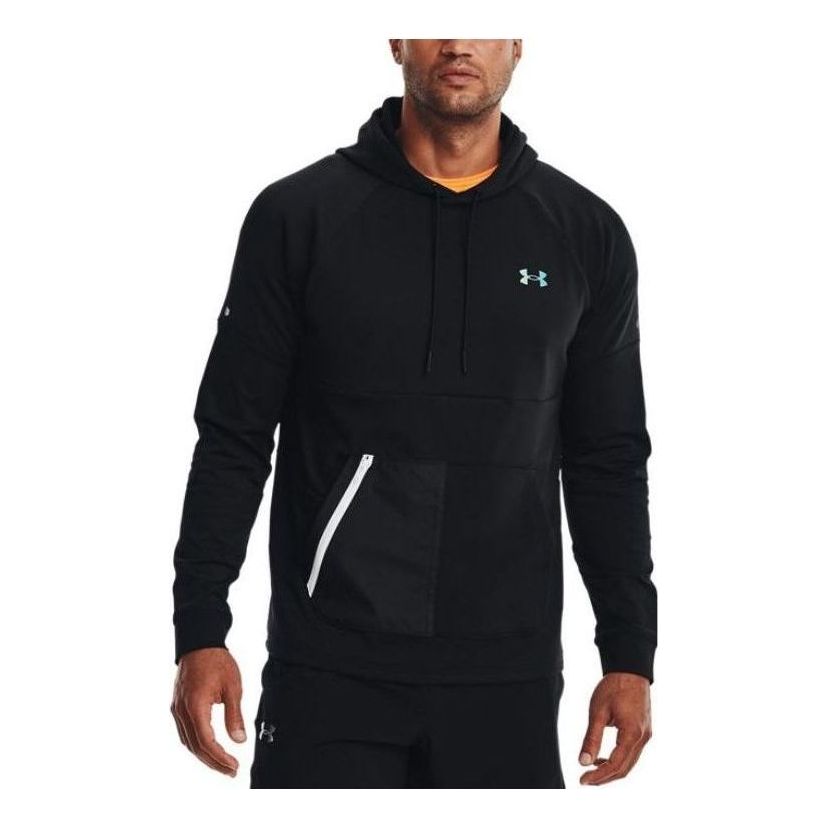 Mikina Under Armour RUSH Warm-Up Hoodie Čierna | 1370450-001, 0
