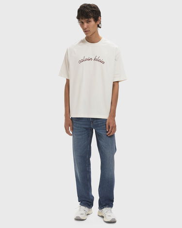 Tričko CALVIN KLEIN D1 Collection T-Shirt Biela | LV04RC225GYAS, 2