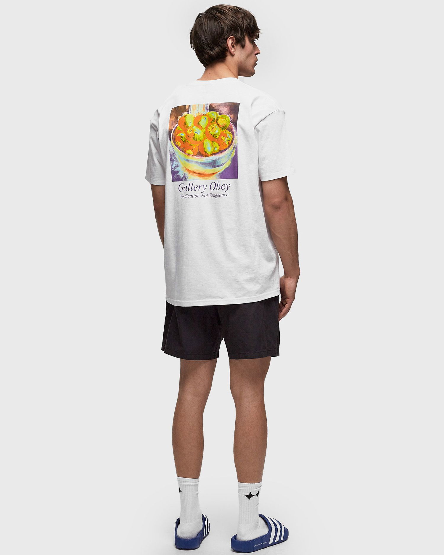 Tričko OBEY Gallery Biela | 165263713-WHT, 1