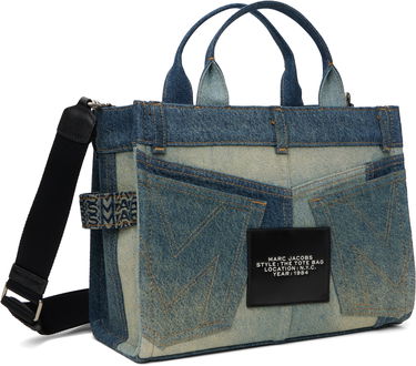 Tote bag Marc Jacobs Marc Jacobs 'The Deconstructed Denim' Medium Tote Bag Modrá | 2S5HTT031H03, 2