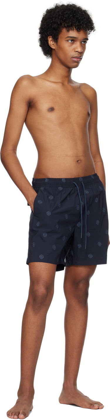 Plavky BOSS BOSS Quick-Dry Swim Shorts Navy | 50535785, 3