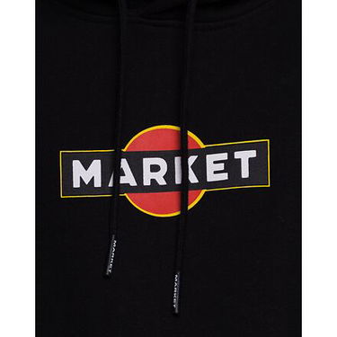 Mikina MARKET Group 5 Hoodie Čierna | 397000413-0001, 2