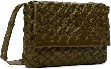Taška cez rameno Bottega Veneta Bottega Veneta Rumple Messenger Bag Zelené | 776519 V40T1 3348, 1
