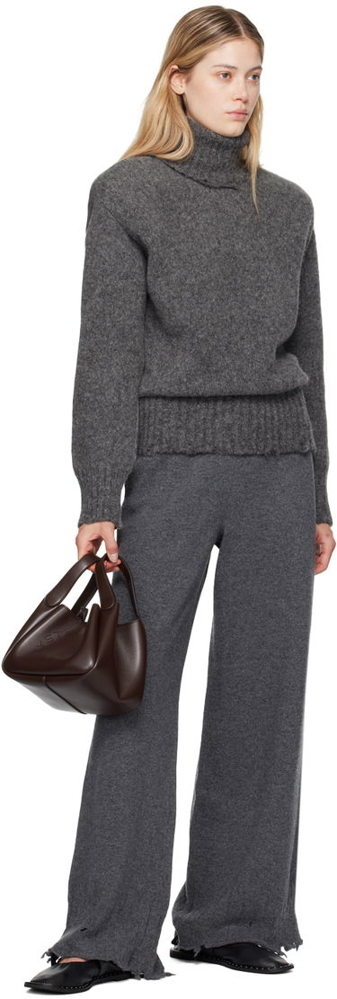 Tote bag Stella McCartney Stella McCartney Logo Crossbody Double Handle Bag Hnedá | 7B0081W8542, 3