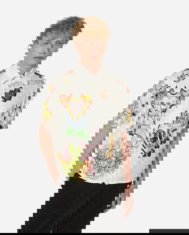 Košeľa PACCBET Drawings Shirt Biela | PACC12B005 2, 0