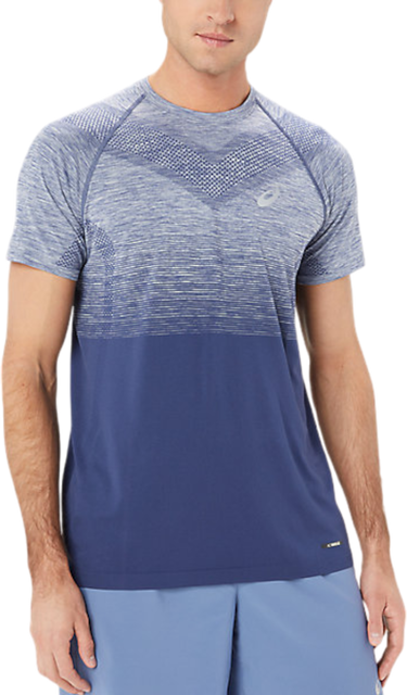 Tričko Asics SEAMLESS SS TOP Navy | 2011c398-403, 0