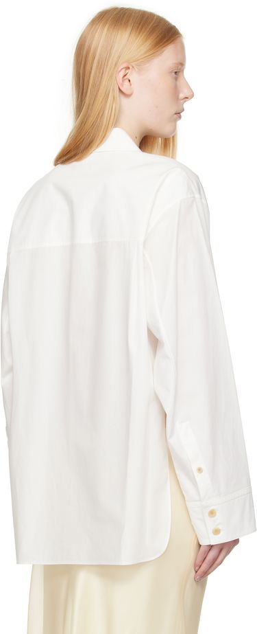 Košeľa Khaite Khaite Herschel Button-Down Shirt Biela | 2379195, 2