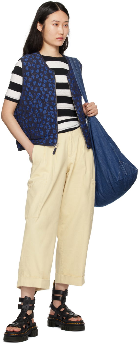 Pocket Denim Tote Bag