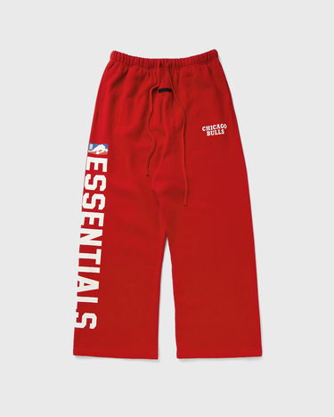 Tepláky Fear of God Essentials NBA Chicago Bulls Lounge Fit Sweatpant Červená | 130NB258406F, 0