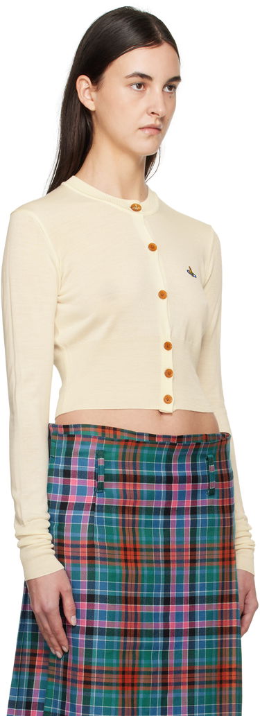 Sveter Vivienne Westwood Vivienne Westwood Bea Cropped Cardigan Čierna | 1803002U-Y001A-, 4