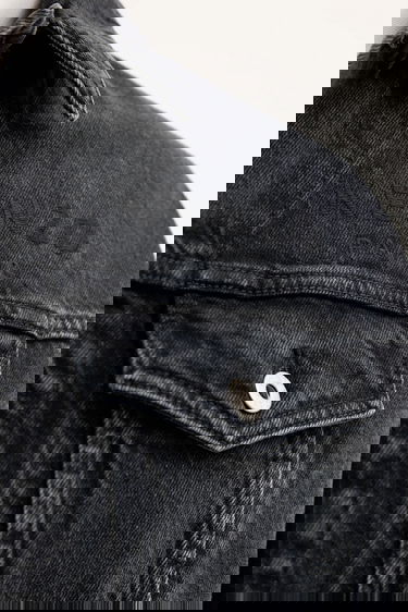 Bunda KENZO Kenzo Denim Jacket Čierna | FF65DV3026C4, 4