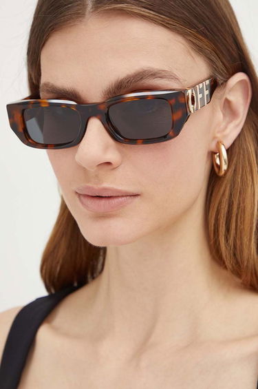 Slnečné okuliare Off-White Off-White Logo Sunglasses Hnedá | OERI124.496007, 5