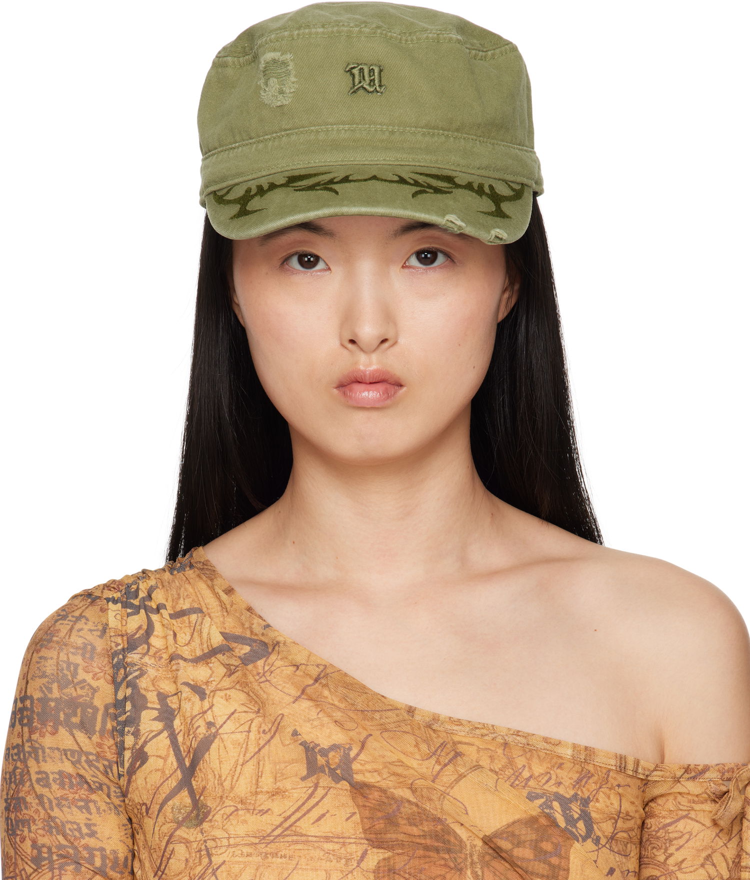 Šiltovka MISBHV MISBHV Military Cap Zelené | 250A501, 0