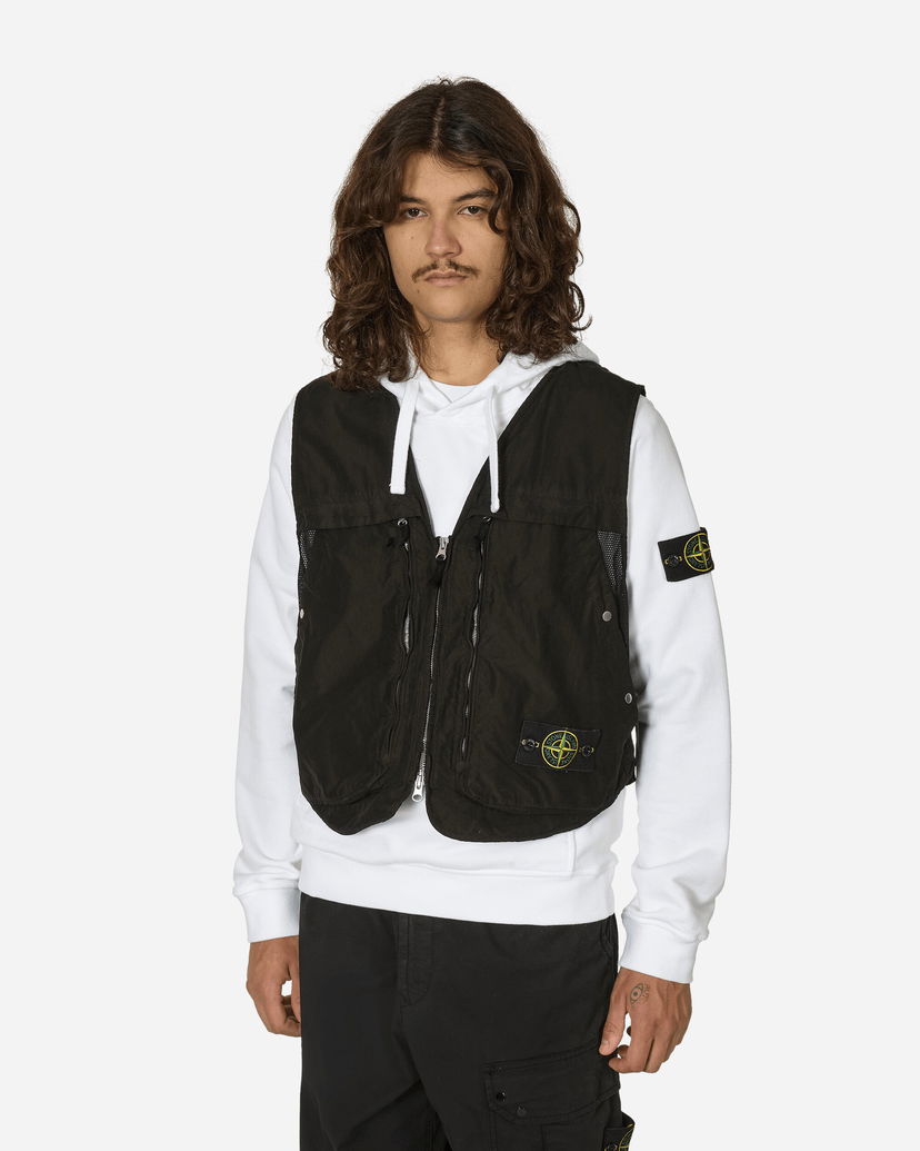 Vesta Stone Island Light-TC Vest Black Čierna | 8115G03M3 V0029