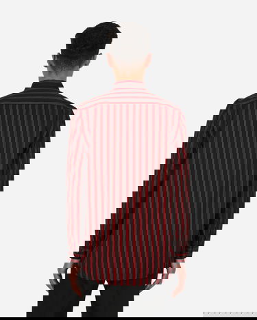 Košeľa Comme des Garçons Yarn Dyed Stripe Shirt Čierna | FI-B017 1, 3