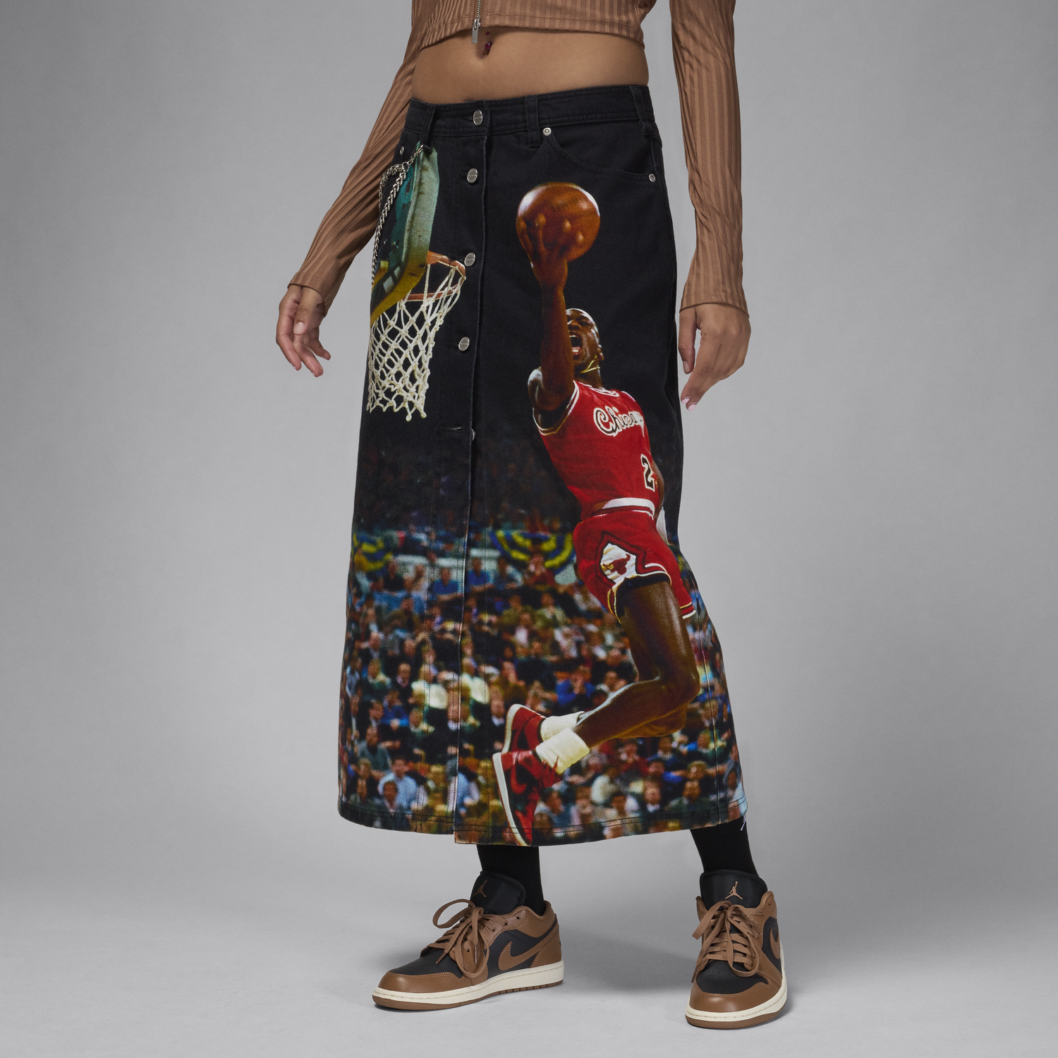 Sukňa Jordan Air Jordan Printed Skirt Čierna | FZ9288-010, 0