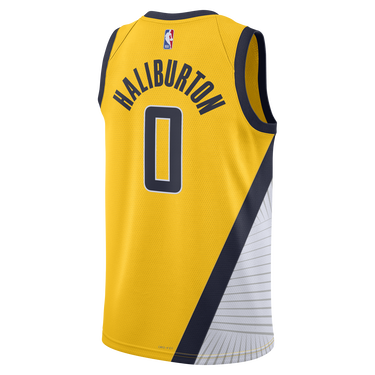 Dres Jordan Dri-FIT NBA Indiana Pacers Statement Edition Swingman Jersey Žltá | DO9528-731, 3