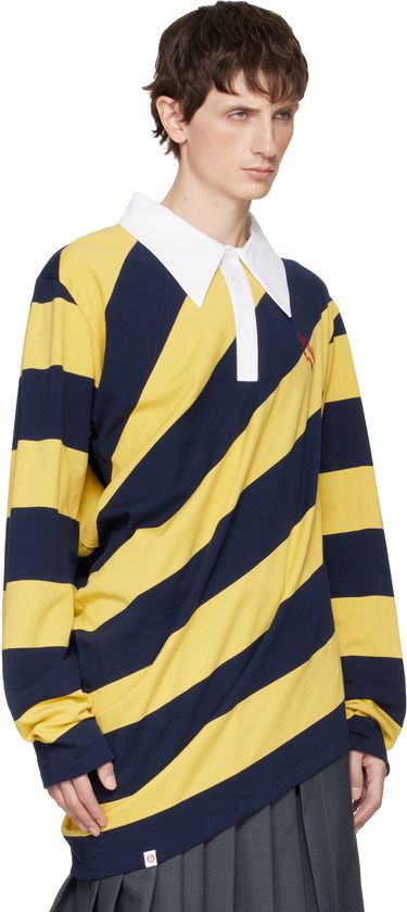 Polo tričko Charles Jeffrey Loverboy Charles Jeffrey LOVERBOY Topsy Turvy Long-Sleeve Striped Polo Rôznofarebný | 052081601, 1