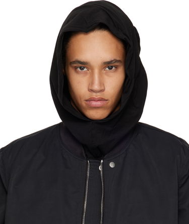 Bomber bunda Rick Owens Rick Owens DRKSHDW Hollywood Grace Hoodie Čierna | DU01E3474 BHDB, 0