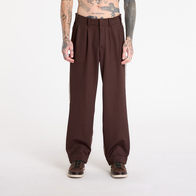 Nohavice adidas Originals Clot Cord Slack Pants Hnedá | JM2829