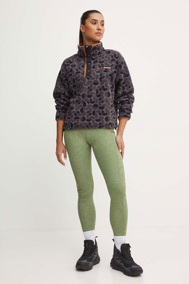 Mikina Columbia Sweatshirt Animal Print Čierna | 2098501, 1