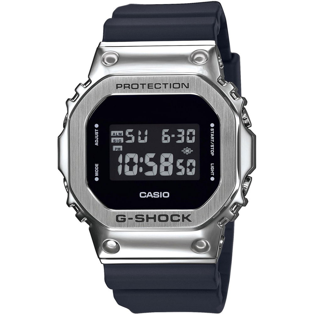 Hodinky CASIO G-Shock Metalická | GM-5600-1ER, 1