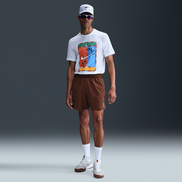 Tričko Nike NikeCourt Dri-FIT Tennis T-Shirt Biela | HJ3470-100, 4