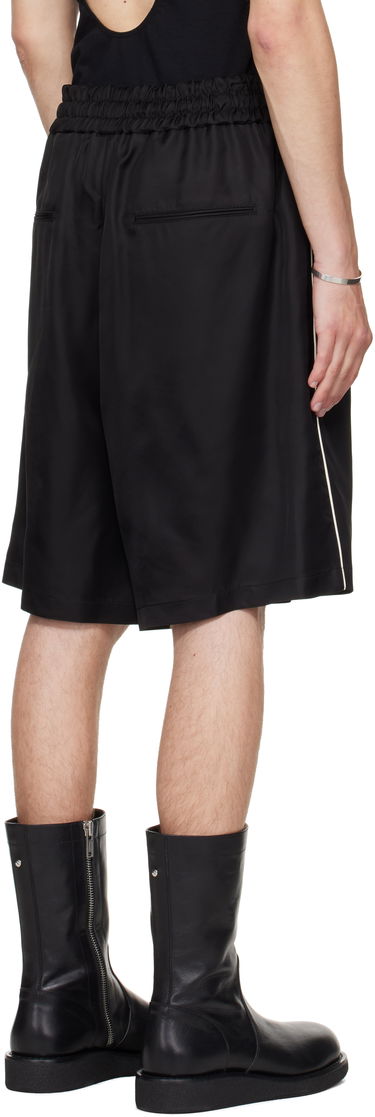 Šortky Jil Sander Jil Sander Fluid Viscose Shorts Čierna | J61KA0054_J65280, 2