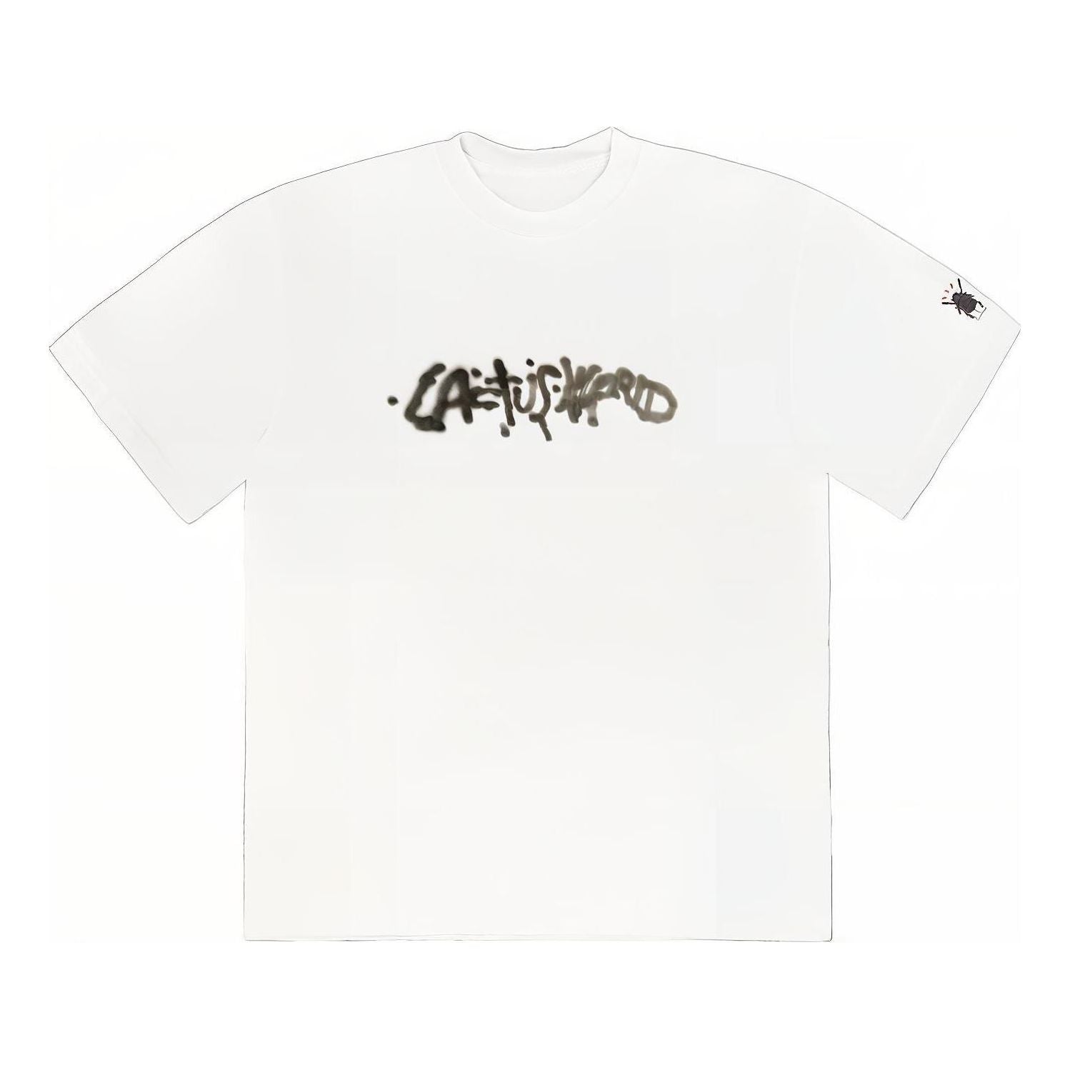 Tričko Cactus Jack by Travis Scott Travis Scott Whiteout T-Shirt Biela | TS-22FW001, 0
