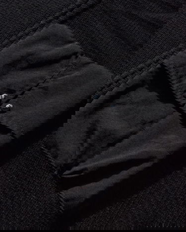 Sveter C.P. Company Lambswool Mixed Full Zip Goggle Hood Cardigan Čierna | 19CMKN245A-110149M 999, 4