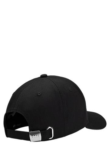 Šiltovka BOSS Porsche x BOSS Cotton Baseball Cap with Co-Branded Patch Čierna | 50547041, 1