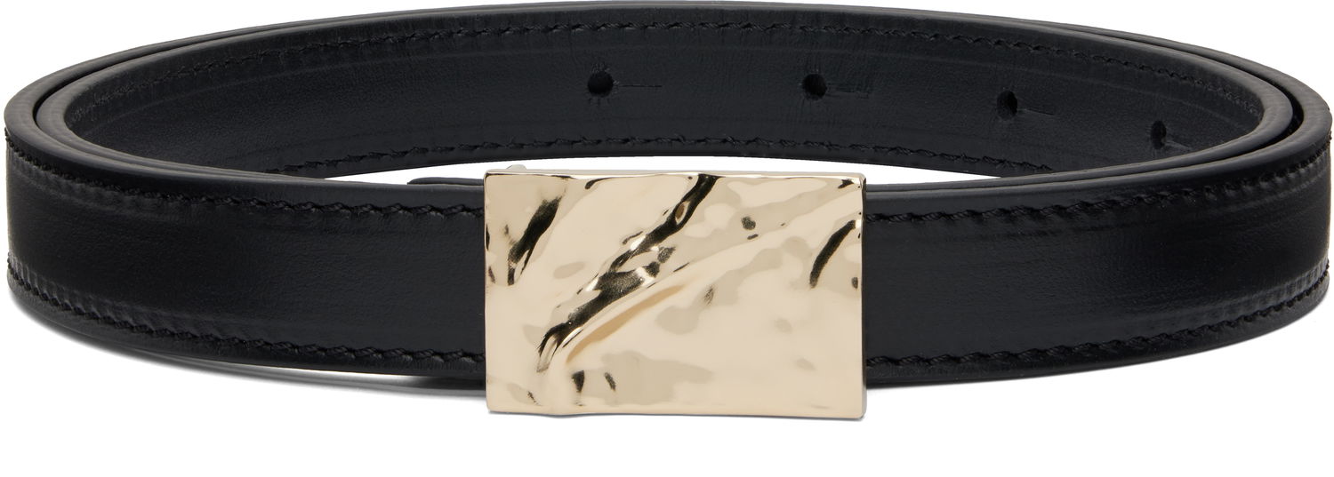 Opasok Loulou de Saison Loulou de Saison Minar Leather Belt Čierna | MINAR, 0
