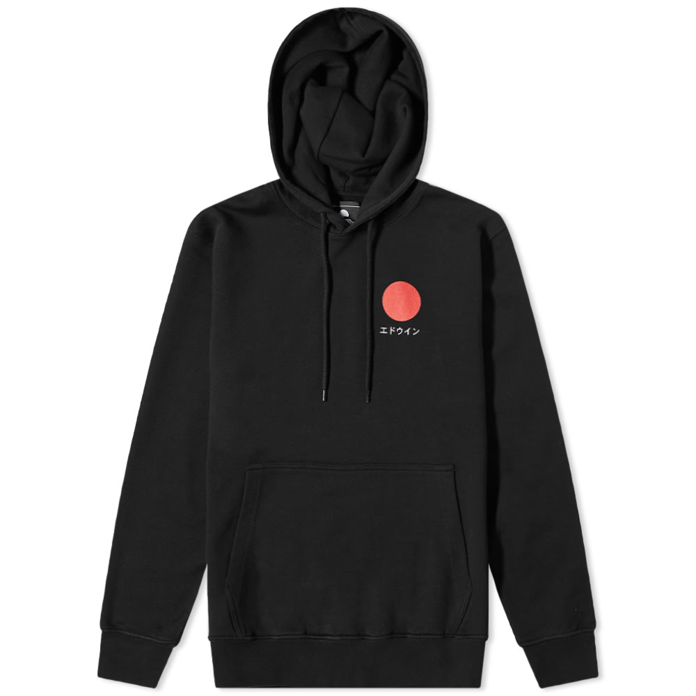 Mikina EDWIN Japanese Sun Hoody Čierna | I029285-8967, 0