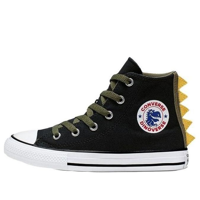 Tenisky a topánky Converse Chuck Taylor All Star High Dinoverse Čierna | 665349C