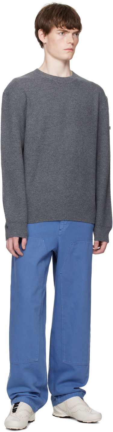 Sveter A.P.C. A.P.C. Thomas Knit Sweater Šedá | WVBCZ-H23434, 4