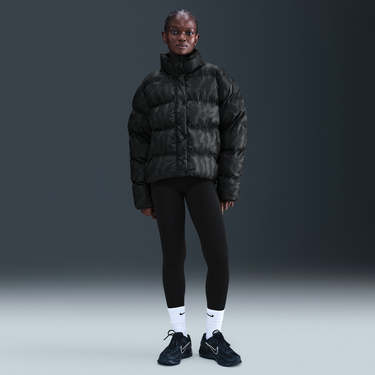 Prešívaná bunda Nike Therma-FIT Camo Puffer Jacket Čierna | HV5101-010, 2