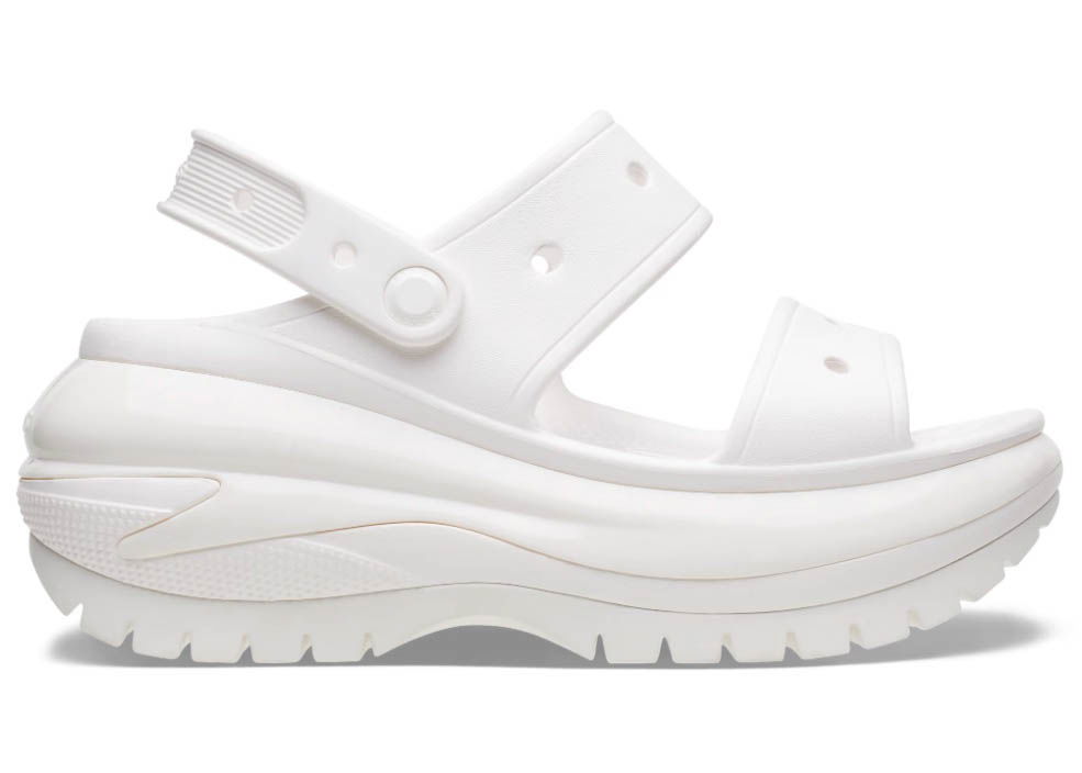 Tenisky a topánky Crocs Mega Crush Sandal Biela | 207989-100, 0
