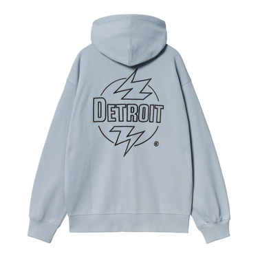 Mikina Carhartt WIP WIP Ablaze Logo Zip-Up Hoodie Modrá | I033623_9, 4