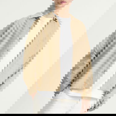 Košeľa Universal Works Fine Cord Fatigue Overshirt Béžová | P33049-SND, 2