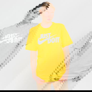 Tričko Nike Just Do It Swoosh T-Shirt Žltá | AR5006-709, 4