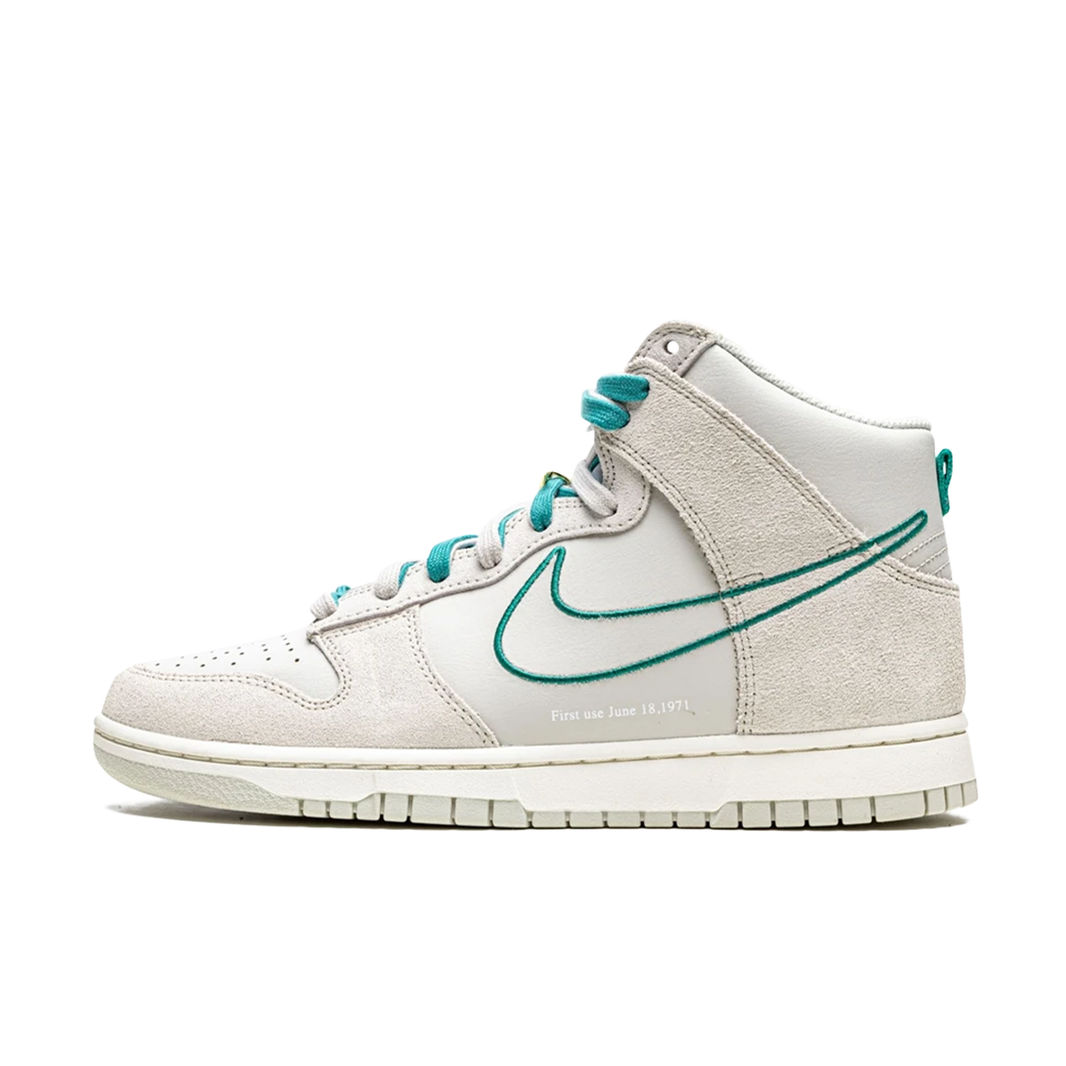 Tenisky a topánky Nike Dunk High SE "First Use Pack - Green Noise" Šedá | DH0960-001, 0