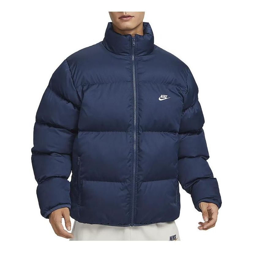 Prešívaná bunda Nike Sportswear Club Padded Jacket Modrá | FB7369-410, 0